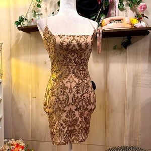 Windsor Sequin Top Dress Size Small NWT